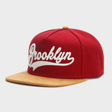 Trendy flat brimmed hat brooklyn summerautummale and female neutral