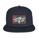 Trendy flat brimmed hat adjustable
