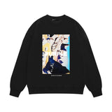 Purple Brand Sweatshirt Loose Crew Neck Sweater