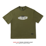 Men T-shirt Summer Cotton Short Sleeve T-shirt Men's Loose Half Sleeve
