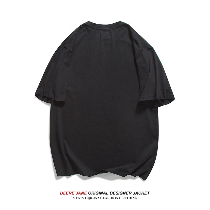 Men T-Shirts Summer Short-Sleeved T-shirt Men Loose T-shirt