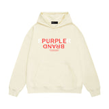 Purple Brand Hoodie Fashion Loose Hooded Sweater