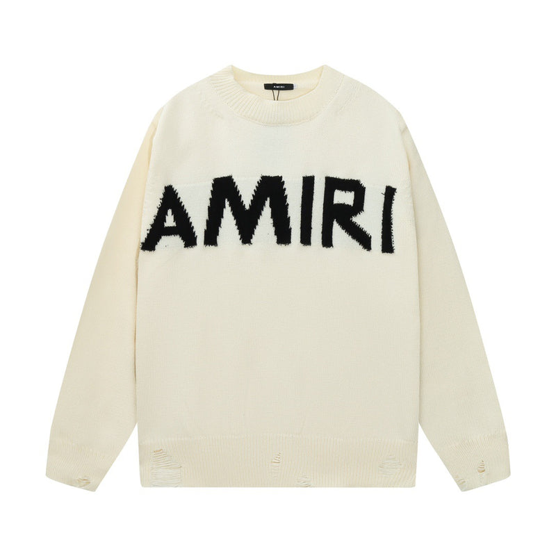Amiri Sweater Fashion Loose Sweater