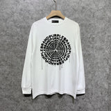 Purple Brand Long Sleeve T-Shirt Fashion Loose Long Sleeve Top