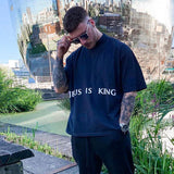 Jesus Is King Sweatshirt Street Casual Fashion Brand Men's Short-Sleeved T-shirt Kanye Loose T-shirt