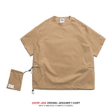 Men's T-Shirts Short-Sleeved T-shirt Men's Summer Loose Fashion Brand