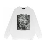 Purple Brand Long Sleeve T-Shirt Fashion Loose Long Sleeve Top