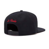 Trendy flat brimmed hat embroider brooklyn breathable and adjustable