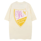 Rhude T Shirt Leopard Print Short Sleeve T-Shirt