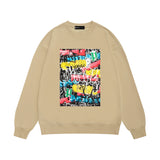 Purple Brand Sweatshirt Loose Crew Neck Sweater