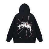 Stussy Hoodie Zip Cardigan Hooded Sweater