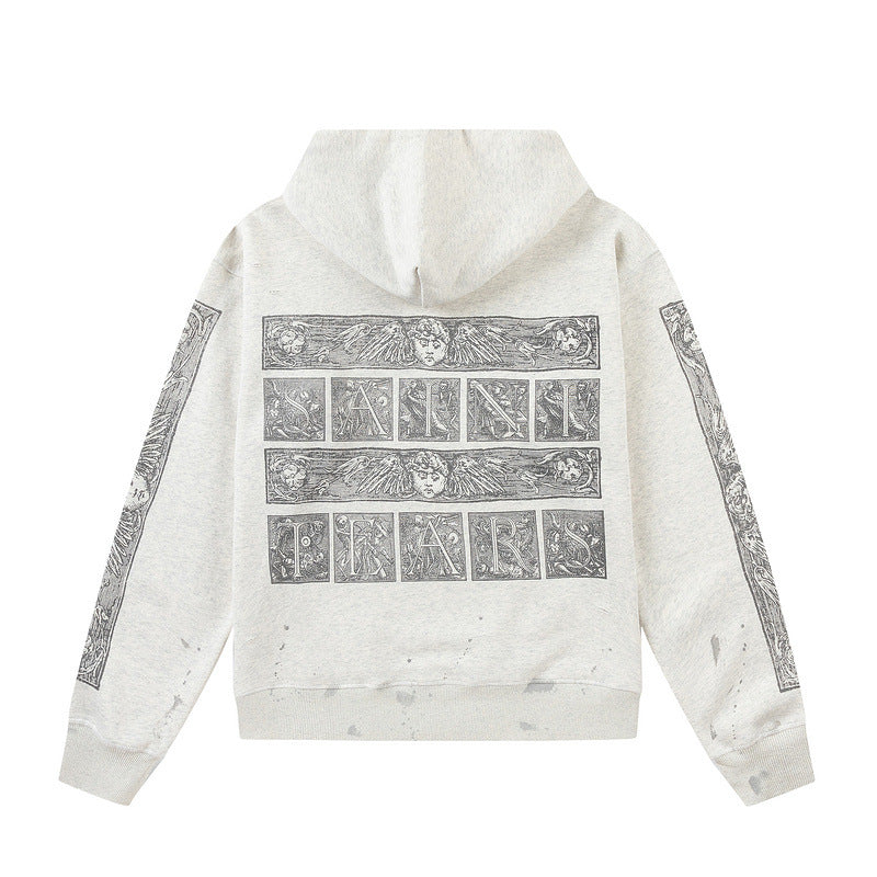Mens Vintage T-Shirts Saint Michael Sports Hoodie Casual Vintage