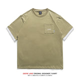 Men's T-Shirts Short-Sleeved T-shirt Men's Summer Loose Cotton Half Sleeves