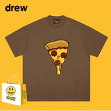 Drew T Shirts Pizza Smiley T-shirt