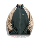 Men Jacket Spring Stitching Jacket Men Loose Sports and Leisure