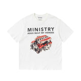 Mens Vintage T-Shirts Vintage EPIDE Washed Old Vintage Short Sleeves