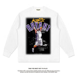 Nba Long Sleeve Shirt Loose Heavy Crew Neck