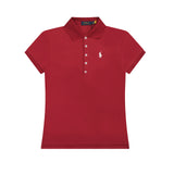 Ralph Lauren POLO shirt war horse small label embroidery casual POLO shirt short sleeve