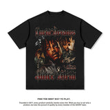 Asap Rocky T Shirts Travis Scott Short Sleeve Eminem ASAP TentacionT-Shirt