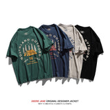 Men's T-Shirts Summer Short-Sleeved T-shirt Men's Loose Casual Half Sleeves T-shirt