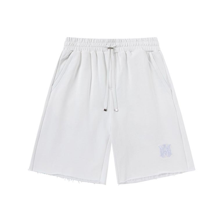 Amiri shorts drawstring slacks alphabet shorts