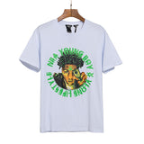 Vlone T Shirt Spring Summer Crew Neck Pullover Short Sleeve Men and Women