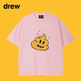 Drew T Shirts Short Sleeve Faeces Graffiti High Street