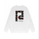 Purple Brand Long Sleeve T-Shirt Fashion Loose Long Sleeve Top