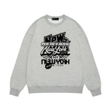 Purple Brand Sweatshirt Loose Crew Neck Sweater