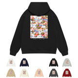 Purple Brand Hoodie Fashion Loose Hooded Sweater