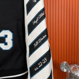 Off White Jacket Autumn/Winter OW Heavy Industries Cartoon Pattern Embroidered Woolen Jacket