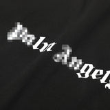 Palm Angels T Shirts Simple Letter Print Short Sleeve T-Shirt
