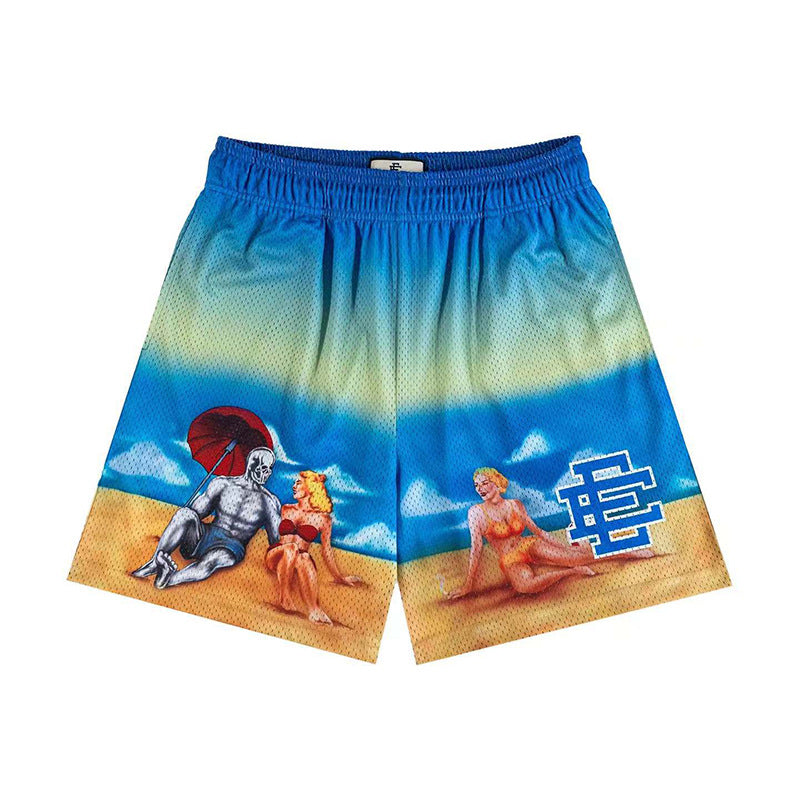 Eric Emanuel EE Shorts Quick-Dry Mesh Sports Beach Shorts