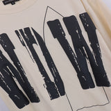 Who Decided War T Shirts Who Decided War Letter Short Sleeve Loose Pop Retro T-Shirt