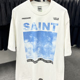 Men Vintage T-Shirts SAINT MICHAEL
