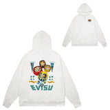 Evisu Hoodie Letter Print Male