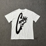 Corteiz T Shirt Vintage Printed Men and Women Loose Casual