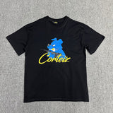 Corteiz T Shirt Short Sleeve Letter Flower