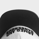 Trendy flat brimmed hat mesh breathable quick-drying adjustable