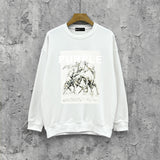 Purple Brand Sweatshirt Loose Crew Neck Sweater