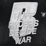 Who Decided War T Shirts Who Decided War Printed Short Sleeve Washing Water Old Loose Casual T-Shirts