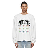 Purple Brand Long Sleeve T-Shirt Fashion Loose Long Sleeve Top