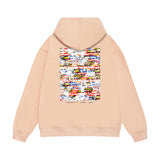 Purple Brand Hoodie Fashion Loose Hooded Sweater