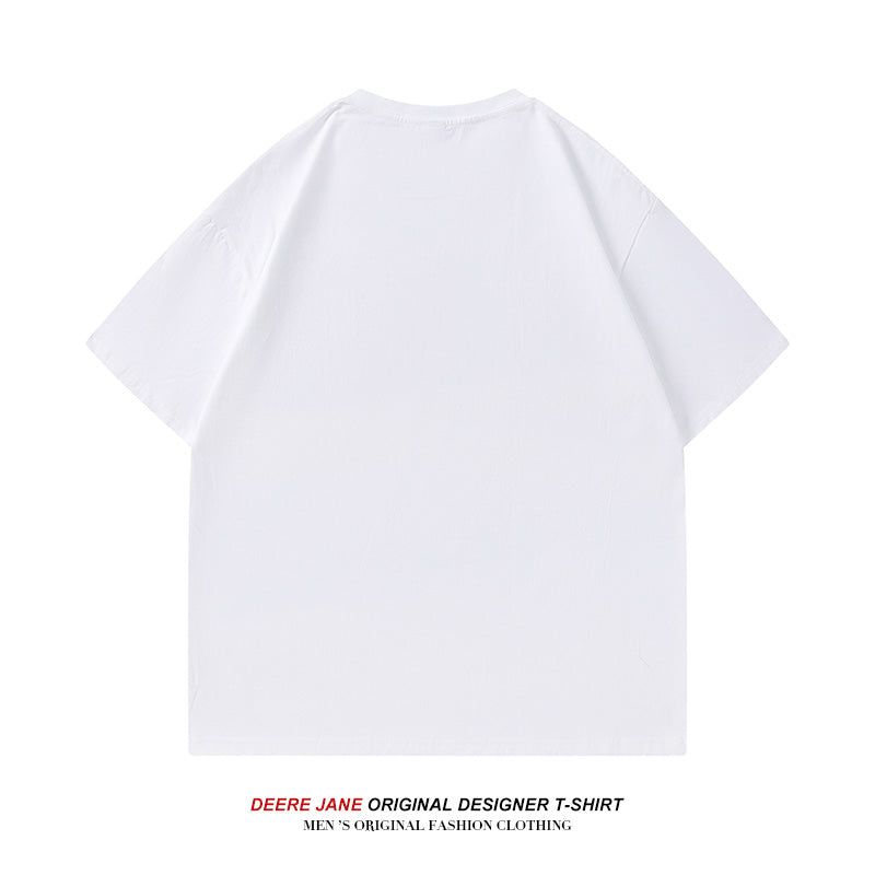 Men's T-Shirts Short-Sleeved T-shirt Men's Summer Loose