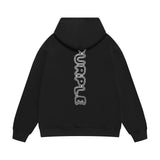 Purple Brand Hoodie Fashion Loose Hooded Sweater