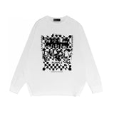 Purple Brand Long Sleeve T-Shirt Fashion Loose Long Sleeve Top