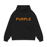 Purple Brand Hoodie Fashion Loose Hooded Sweater