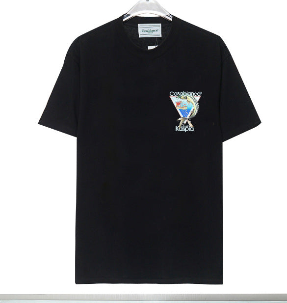 Casablanca T Shirts Fashion Casual Crew Neck Tee