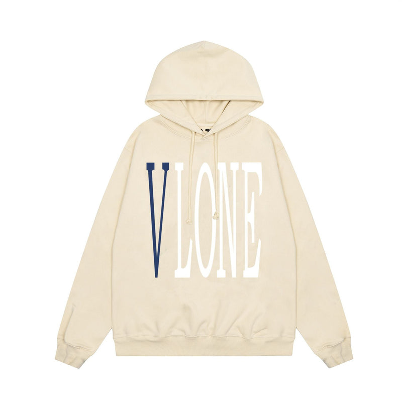 Vlone Hoodie Autumn/Winter Phantom Big V Letter Hooded