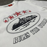 Corteiz T Shirt Foam Short Sleeve Casual Half Sleeve